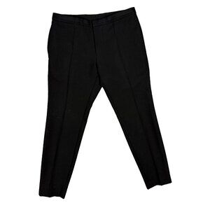 Hugo Boss Wool Mohair Dress Pants Mesh Black Trousers Heavyweight "Wynn" 32x30